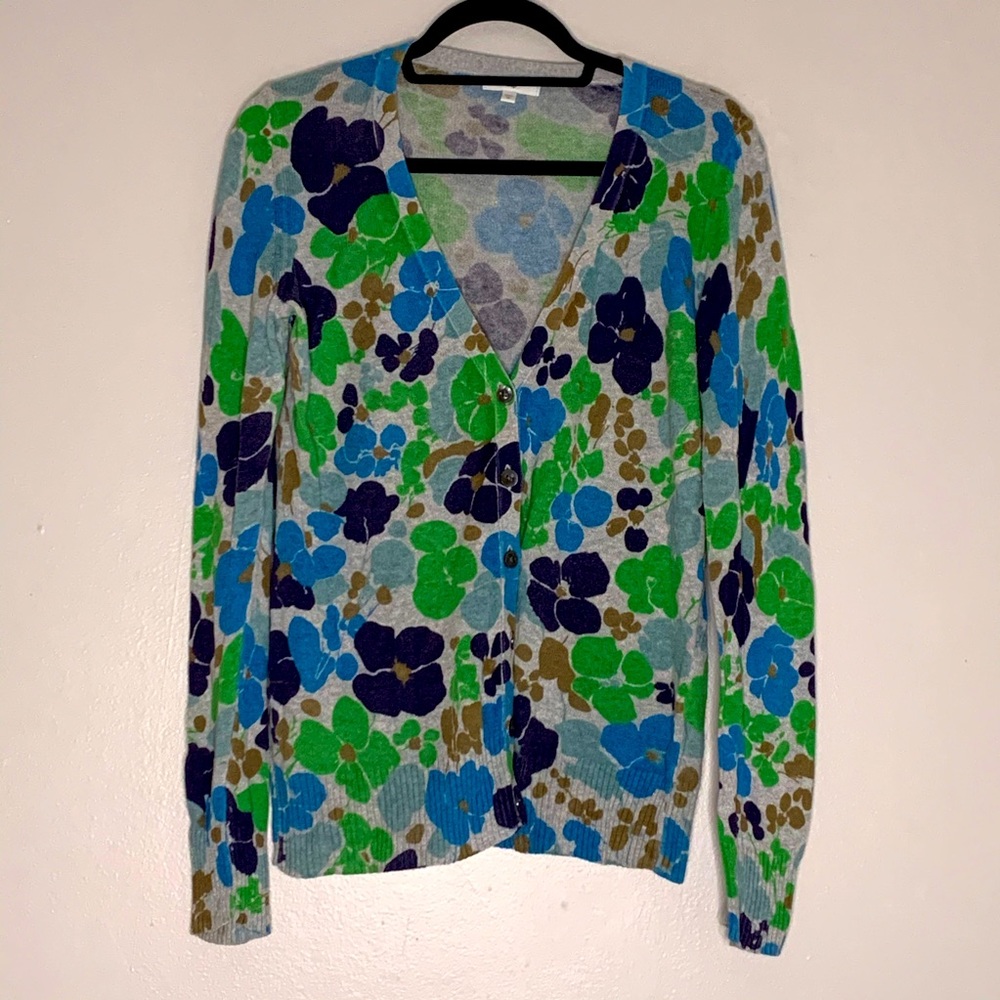 Floral Patterned Women's Sweater